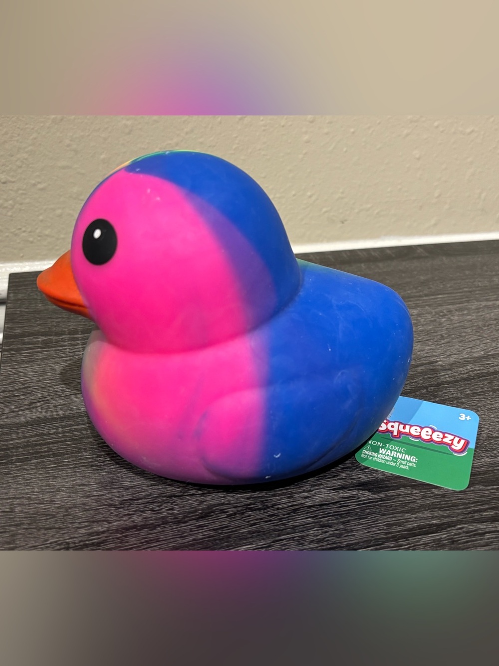 Sunny Days Tied Dye Jumbo Squishy Duck